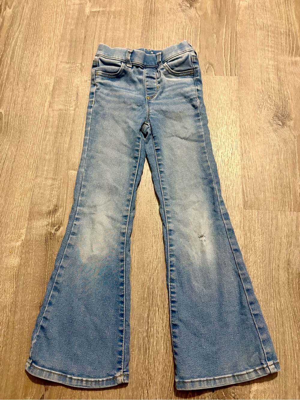 Kids Light Blue Flared Jeans